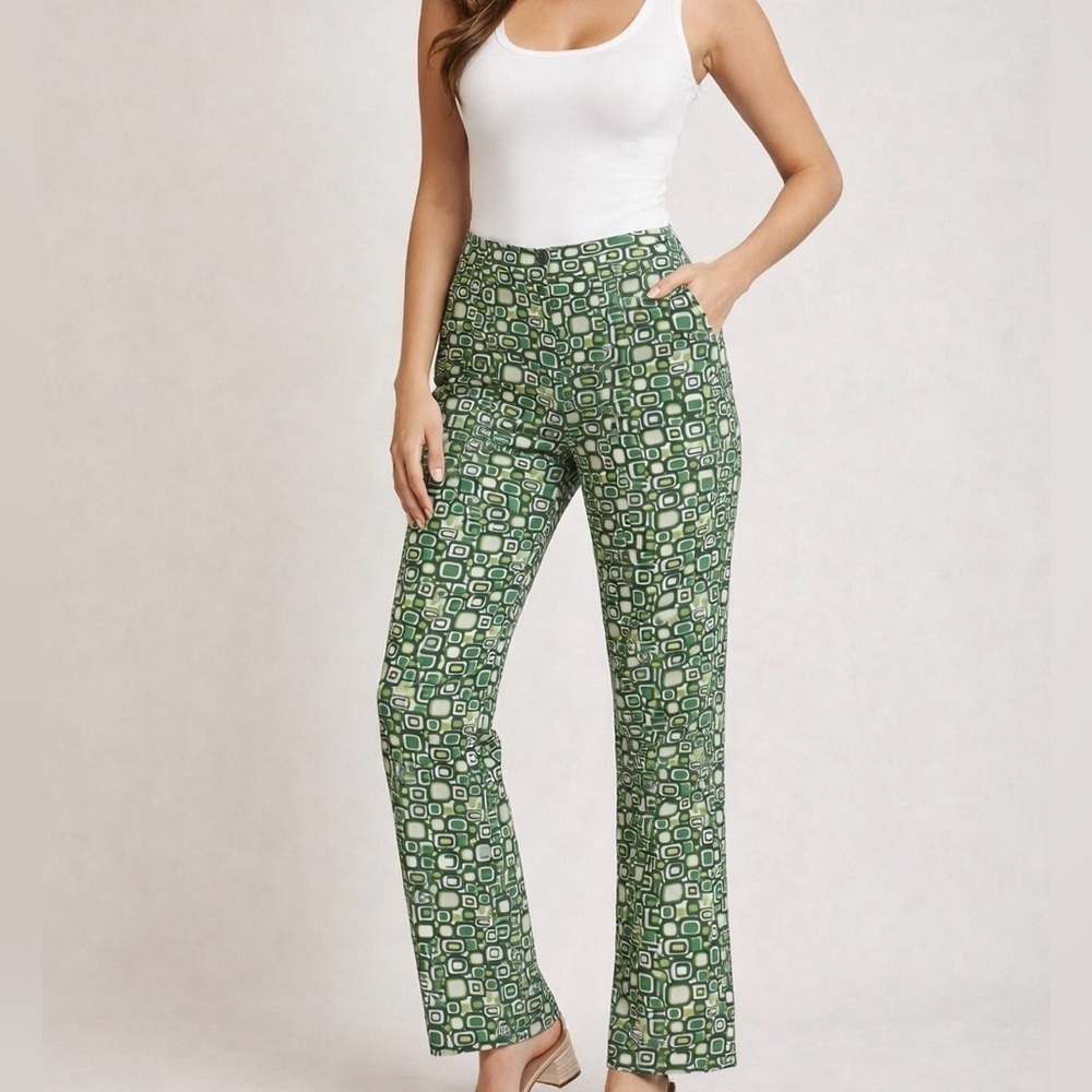 Lafayette 148 New York Geometric Print Pant